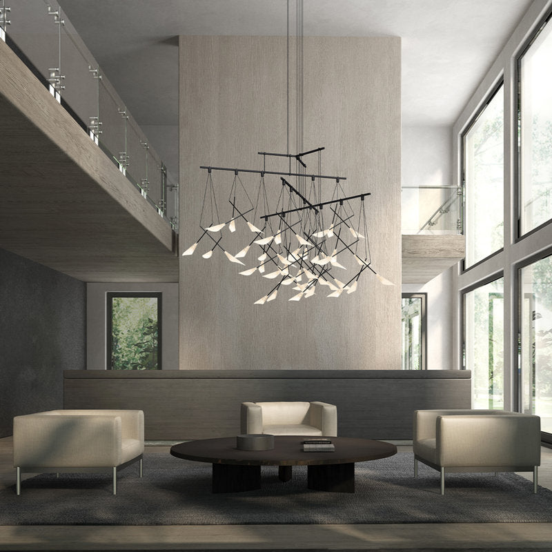 Suspenders庐 15 - Light LED Chandelier