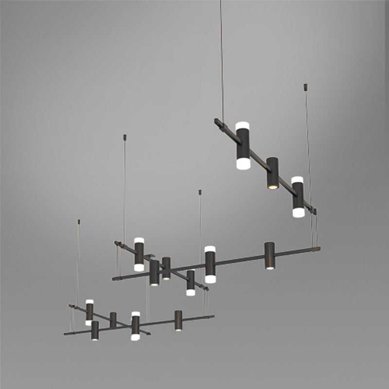 Suspenders庐 15 - Light LED Chandelier
