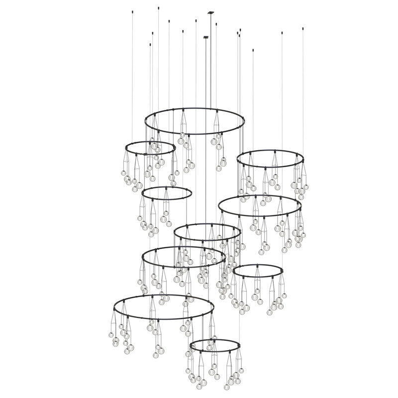 Suspenders庐 177 - Light LED Chandelier