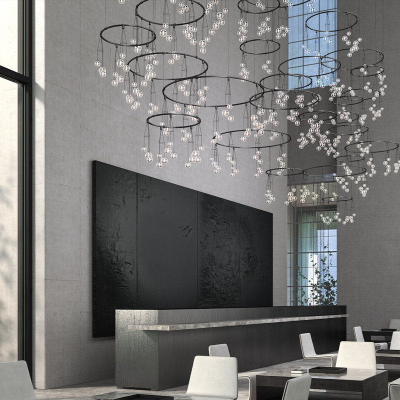 Suspenders庐 177 - Light LED Chandelier
