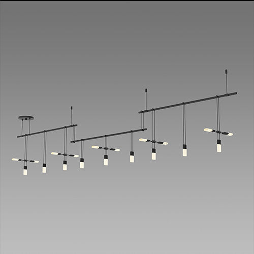 Suspenders庐 19 - Light LED Chandelier