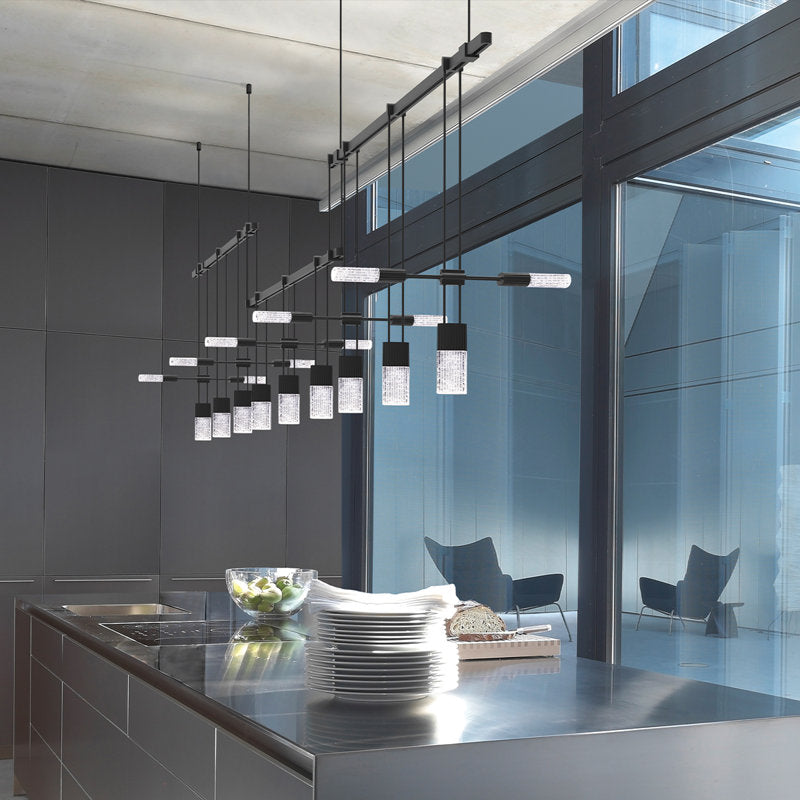 Suspenders庐 19 - Light LED Chandelier