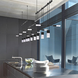 Suspenders庐 19 - Light LED Chandelier