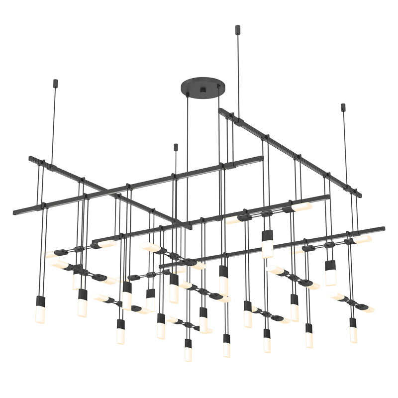 Suspenders庐 19 - Light LED Chandelier