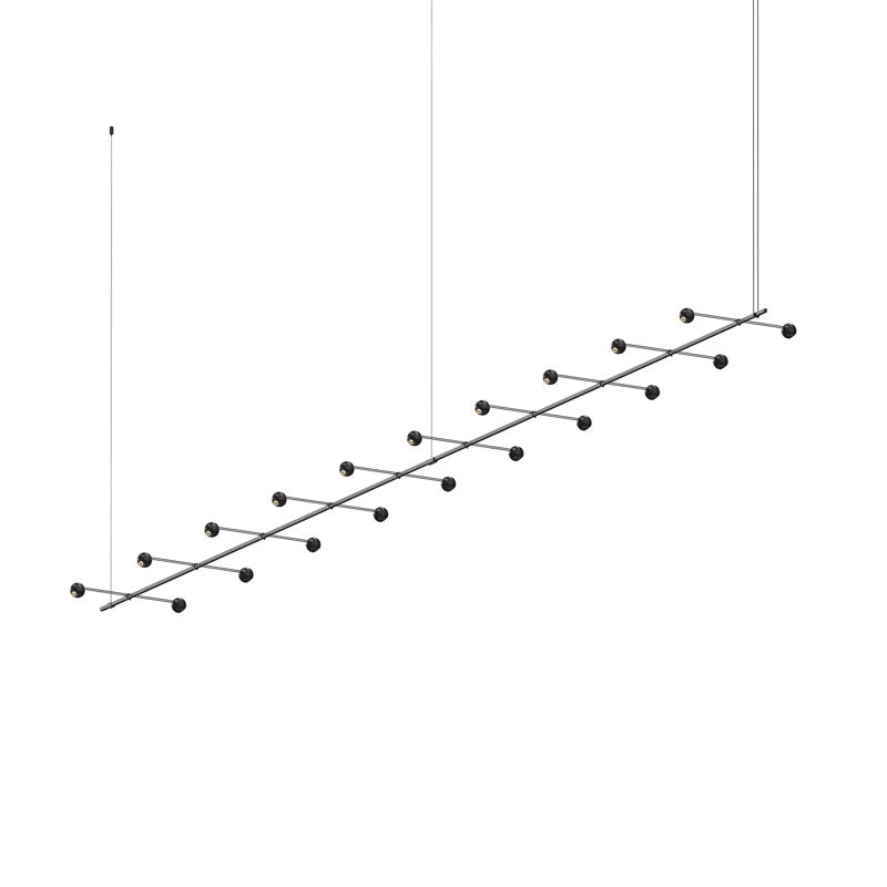 Suspenders庐 20 - Light LED Chandelier