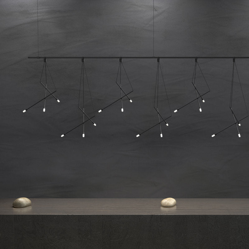 Suspenders庐 21 - Light LED Chandelier