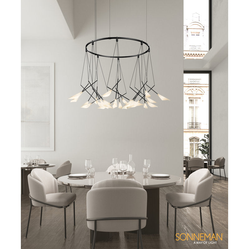 Suspenders庐 24 - Light LED Chandelier