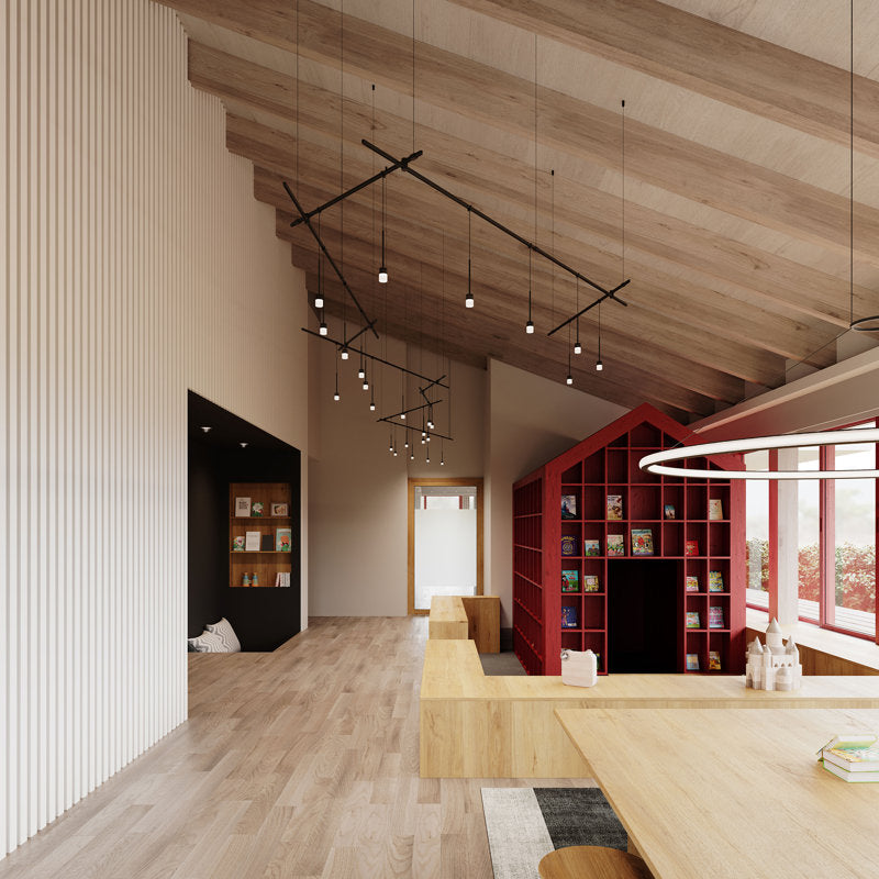 Suspenders庐 25 - Light LED Chandelier