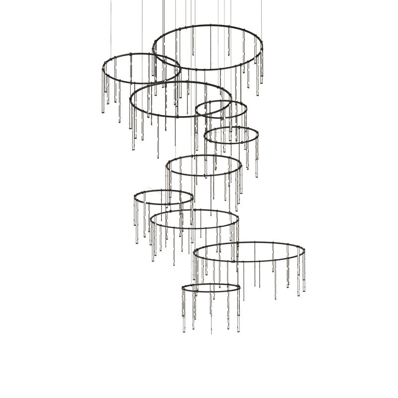 Suspenders庐 300 - Light LED Chandelier