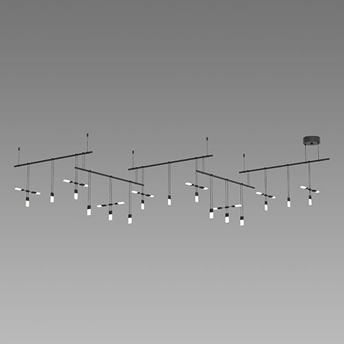 Suspenders庐 31 - Light LED Chandelier