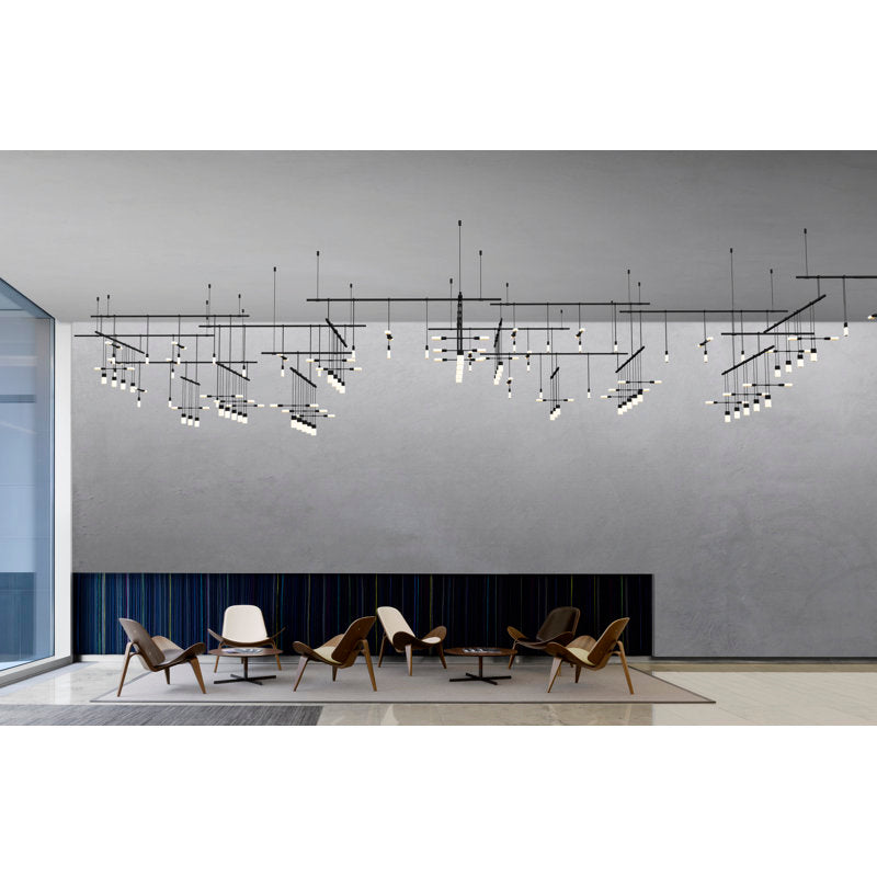 Suspenders庐 35 - Light LED Chandelier