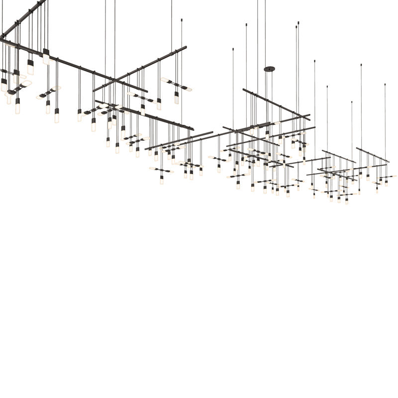 Suspenders庐 35 - Light LED Chandelier