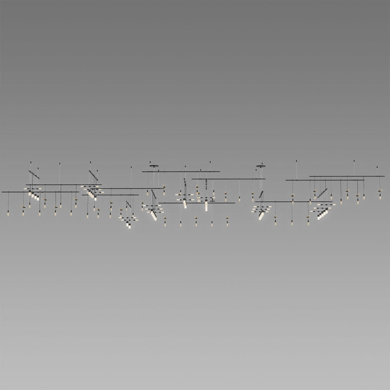 Suspenders庐 35 - Light LED Chandelier