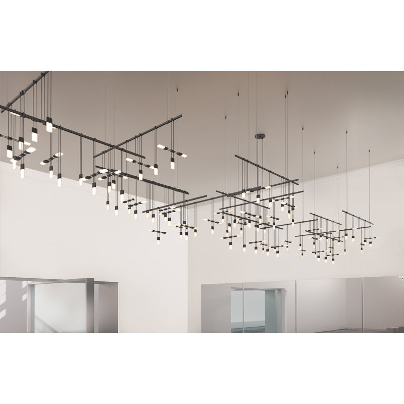 Suspenders庐 35 - Light LED Chandelier