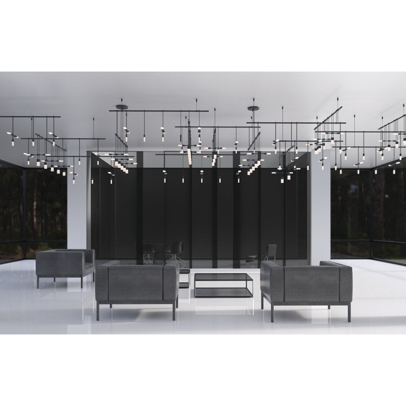Suspenders庐 35 - Light LED Chandelier