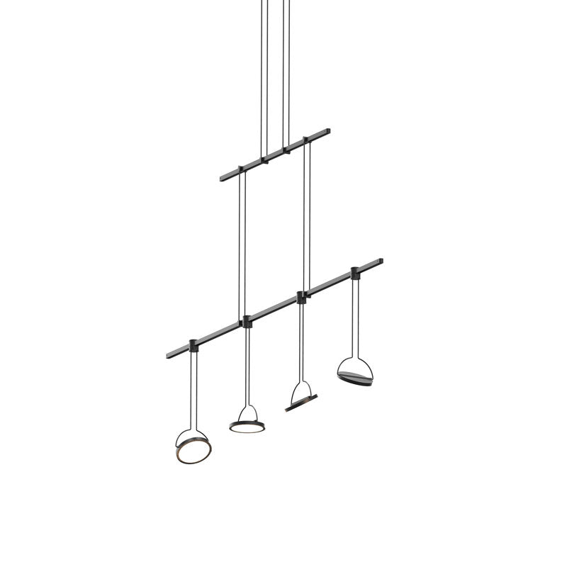 Suspenders庐 4 - Light LED Chandelier