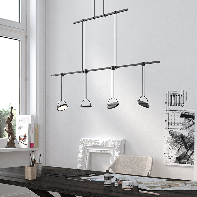 Suspenders庐 4 - Light LED Chandelier