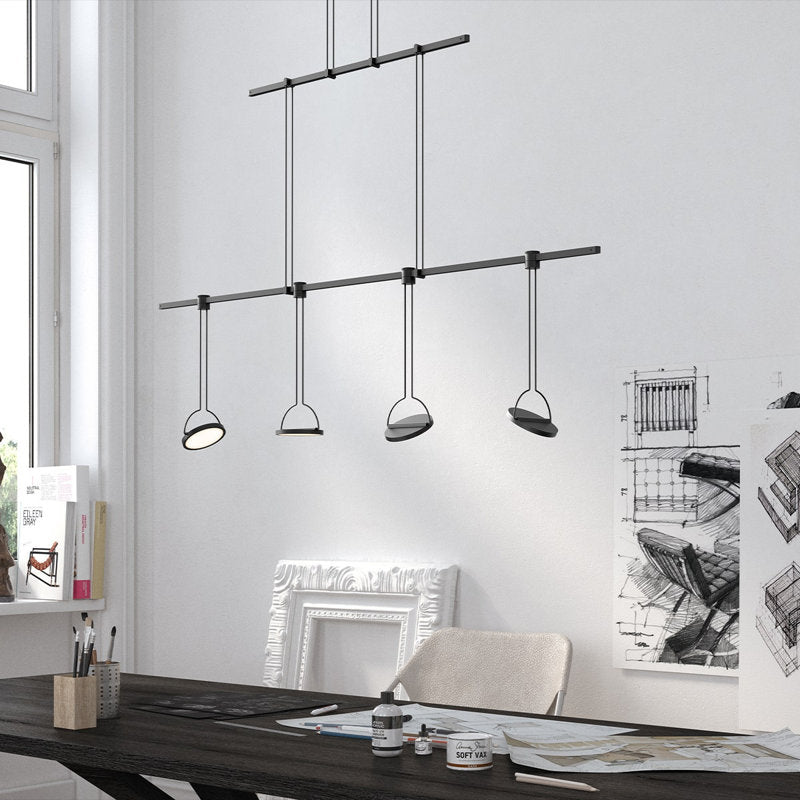 Suspenders庐 4 - Light LED Chandelier