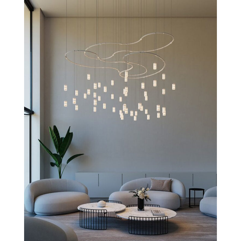 Suspenders庐 50 - Light LED Chandelier