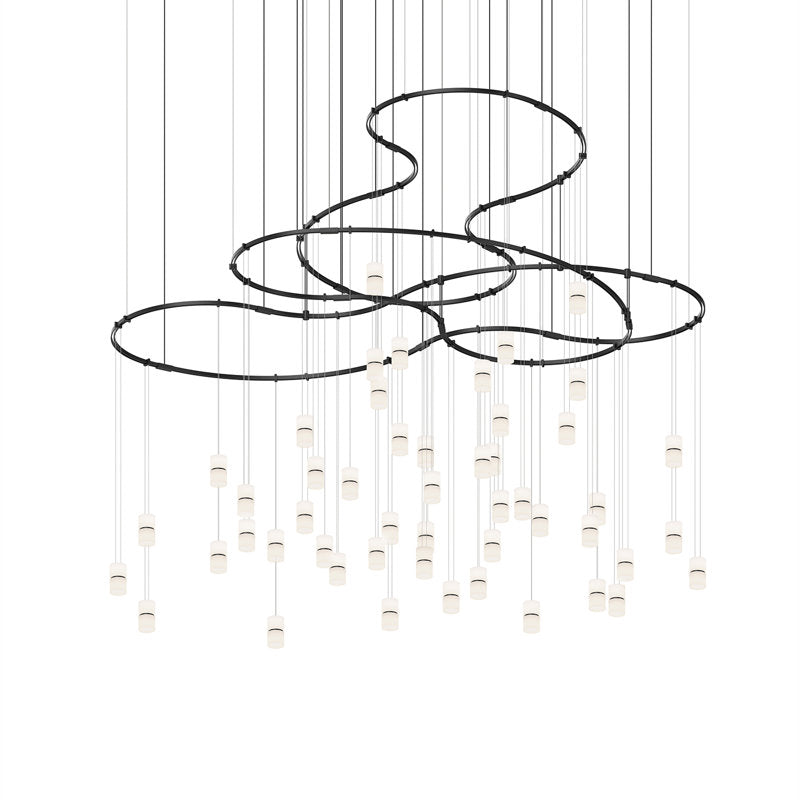 Suspenders庐 50 - Light LED Chandelier