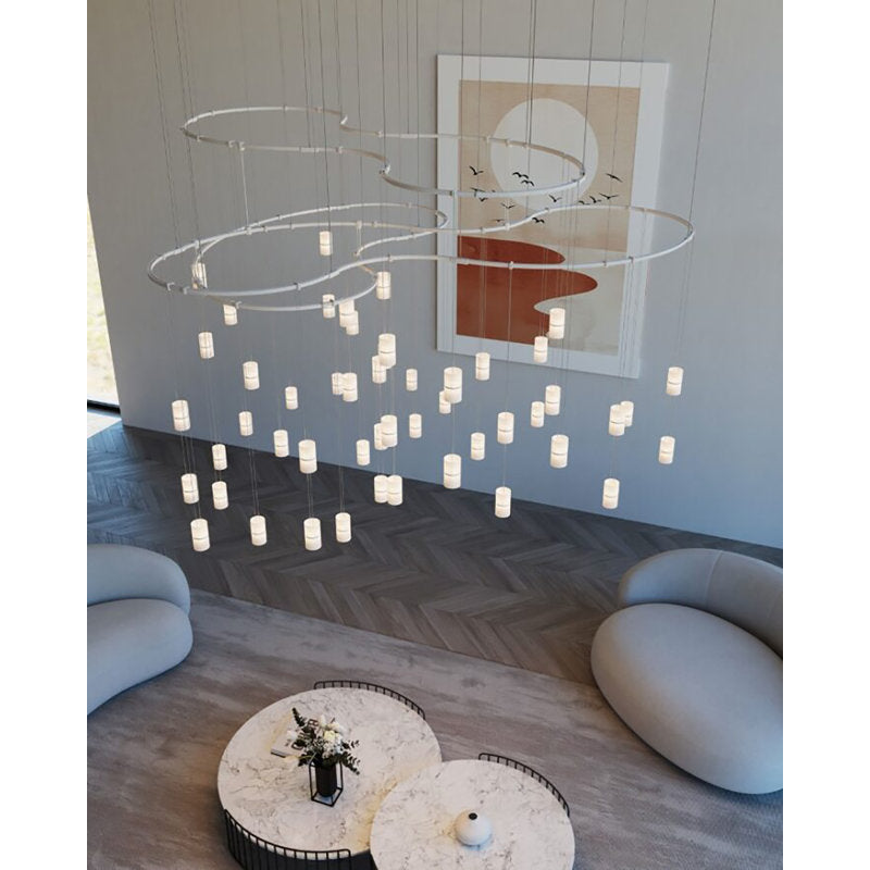 Suspenders庐 50 - Light LED Chandelier