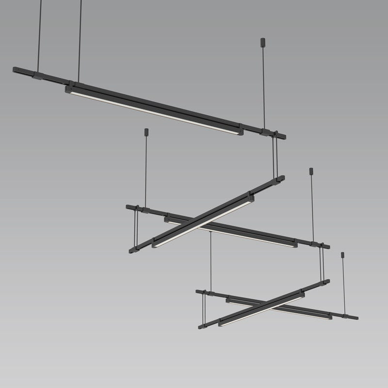Suspenders庐 5 - Light LED Chandelier
