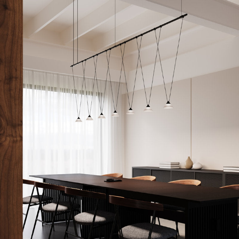 Suspenders庐 7 - Light LED Chandelier