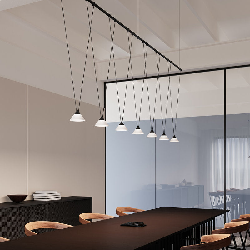 Suspenders庐 7 - Light LED Chandelier