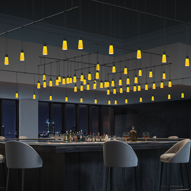 Suspenders庐 90 - Light LED Chandelier