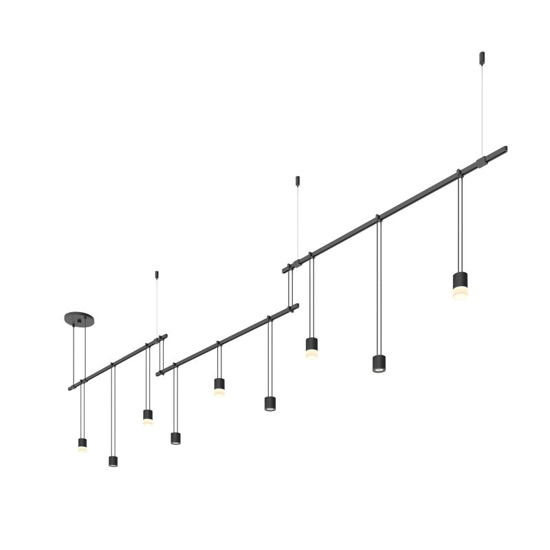 Suspenders庐 9 - Light LED Chandelier