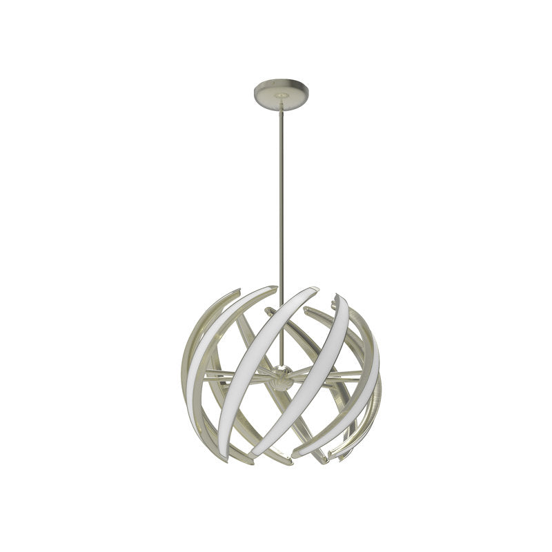 Swirl 9-Light Globe Pendant