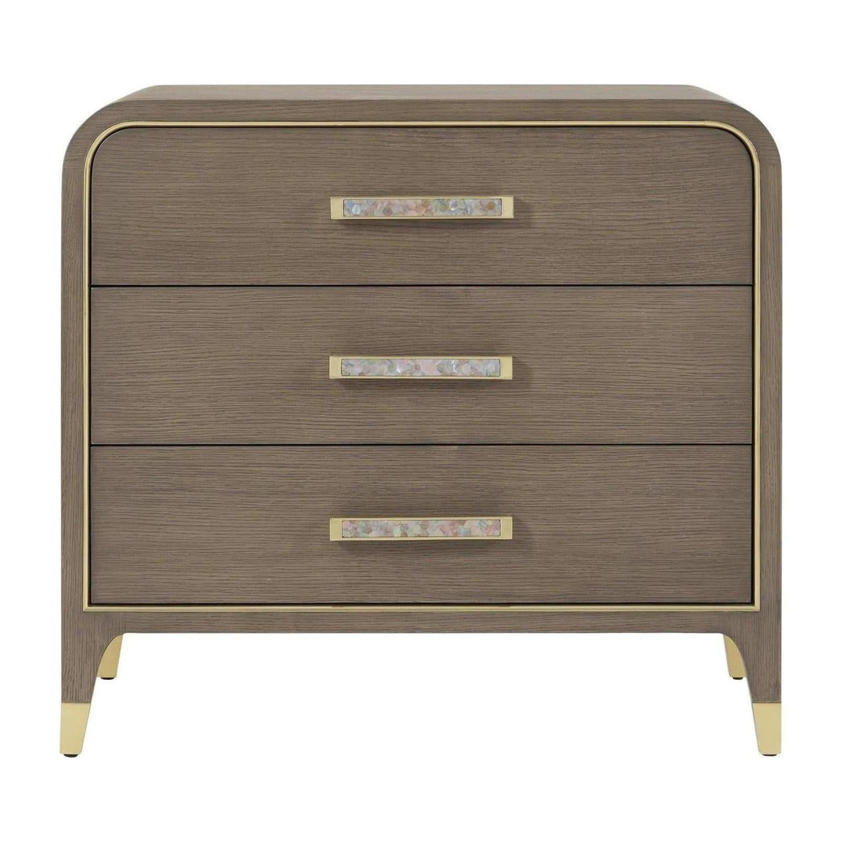 Theodore Alexander Judith Leiber 3-Drawer Nightstand