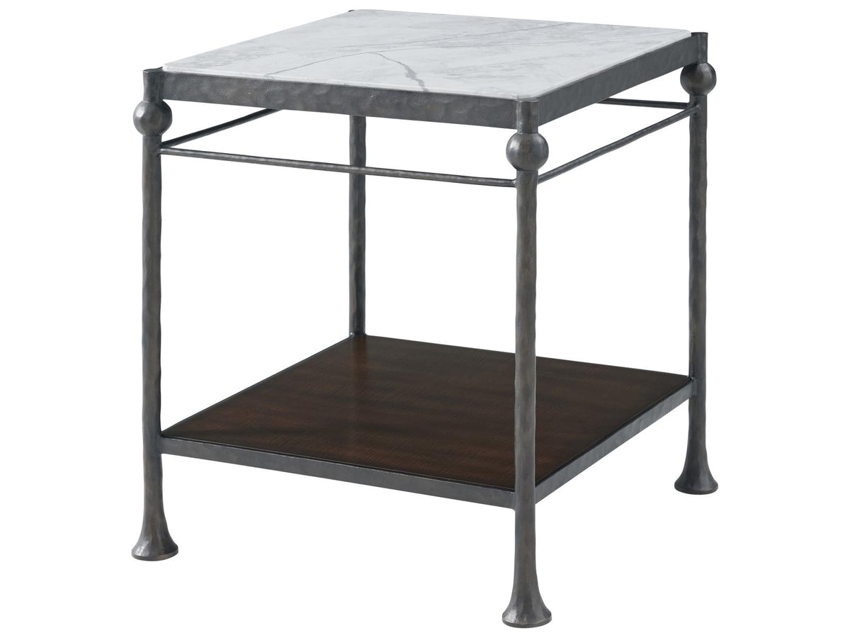 Spencer London Square Side Table in Fulham Finish