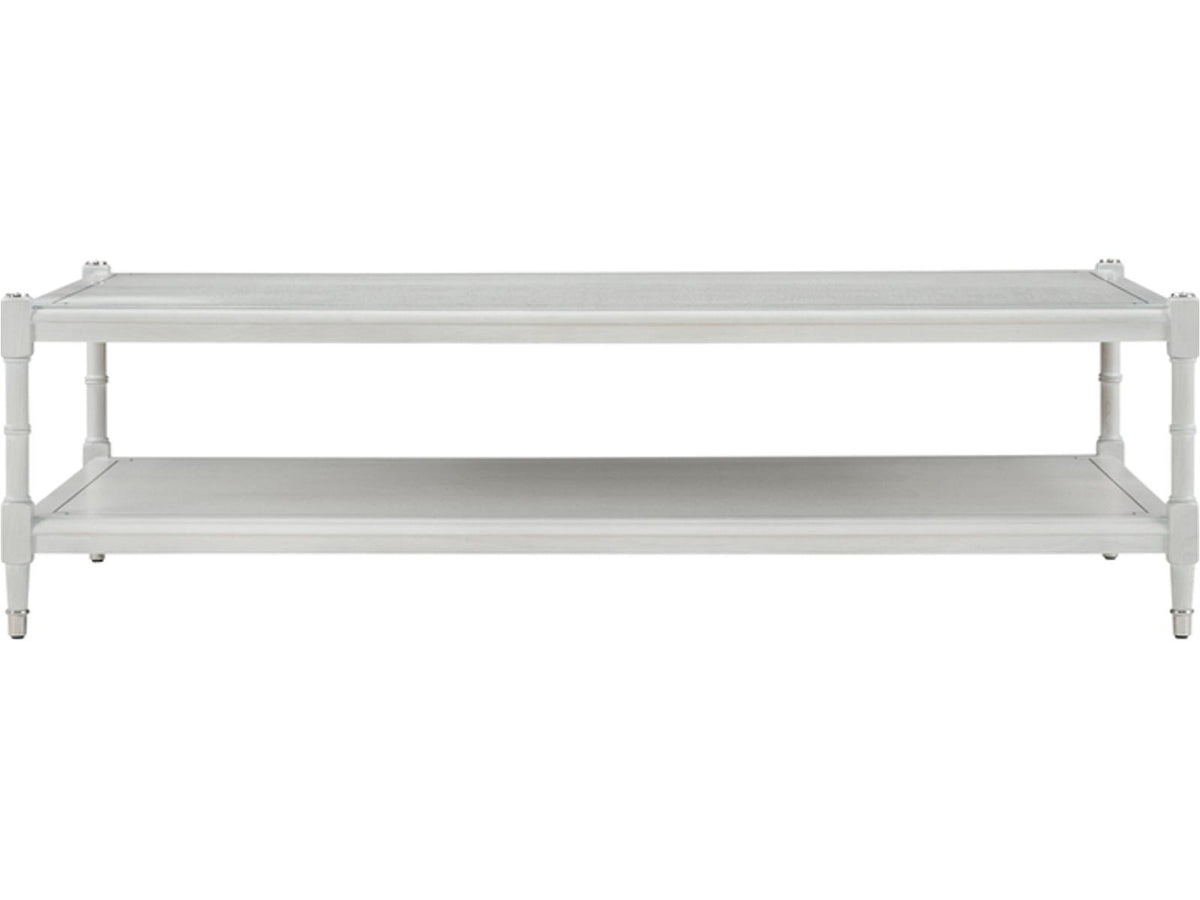 Spencer London Chelsea Rectangular Coffee Table with Glass Top
