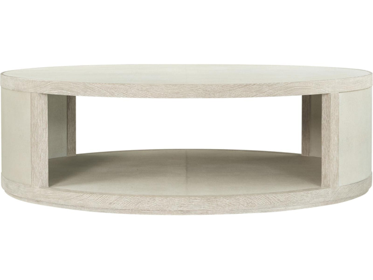Maxwell Round Coffee Table Small in Cashmere Finish