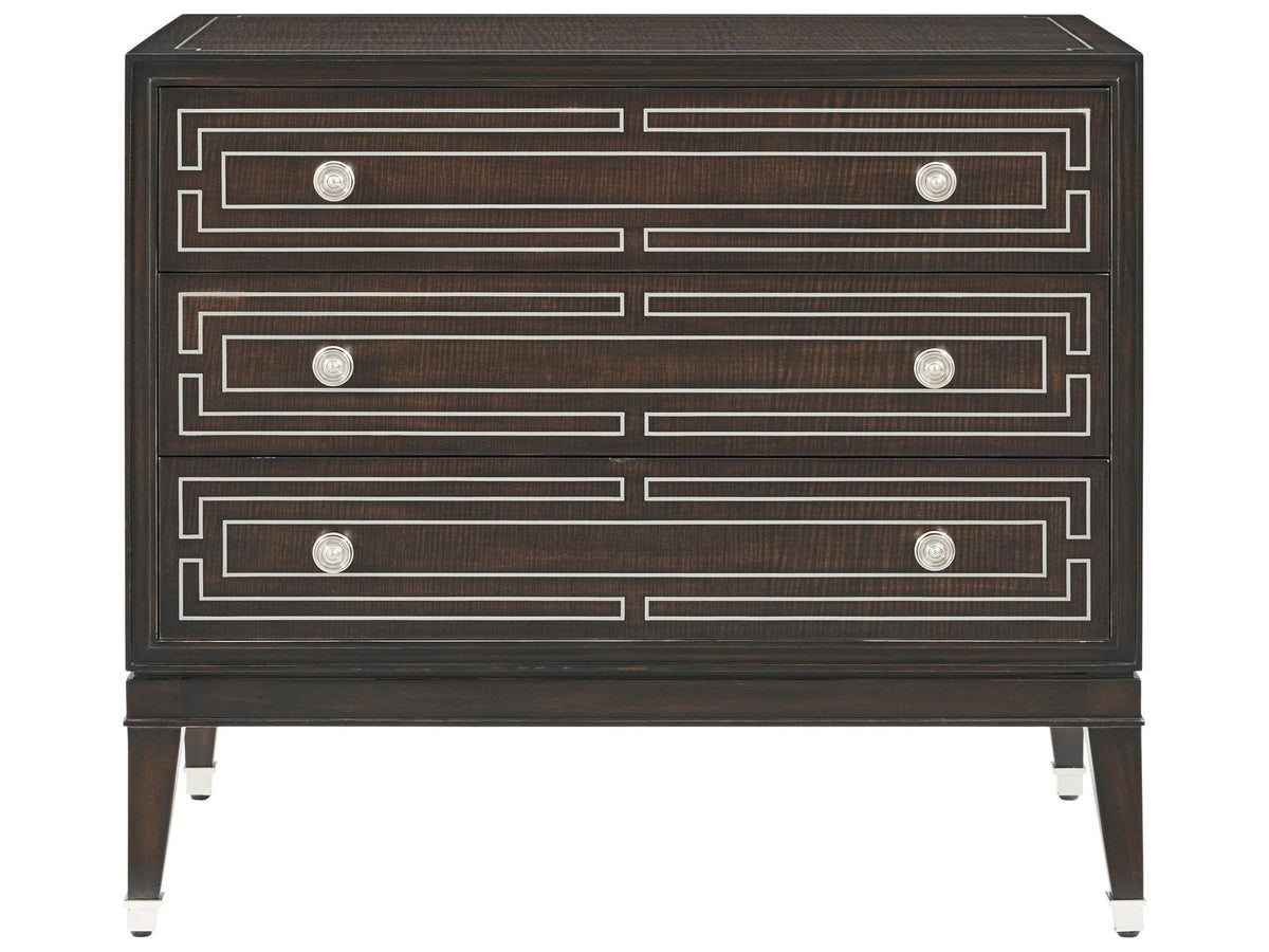 Spencer London 3-Drawer Nightstand in Fulham Finish