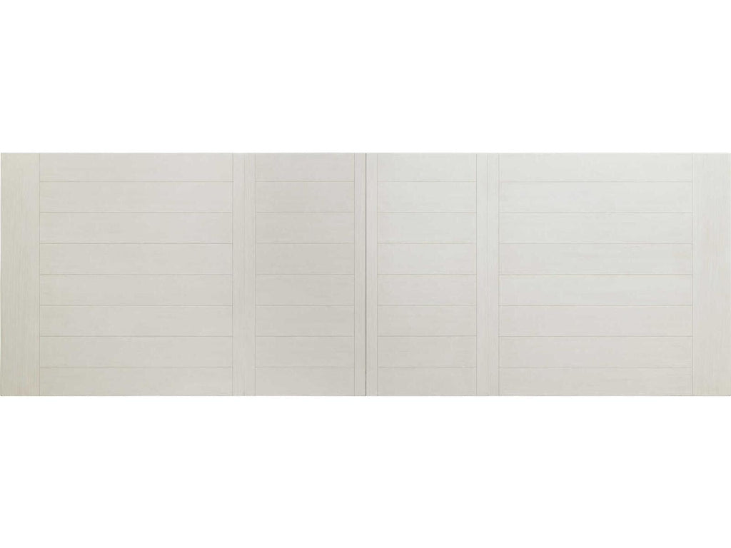 Ocean Breeze Captiva Rectangular Extendable Dining Table in Shell White