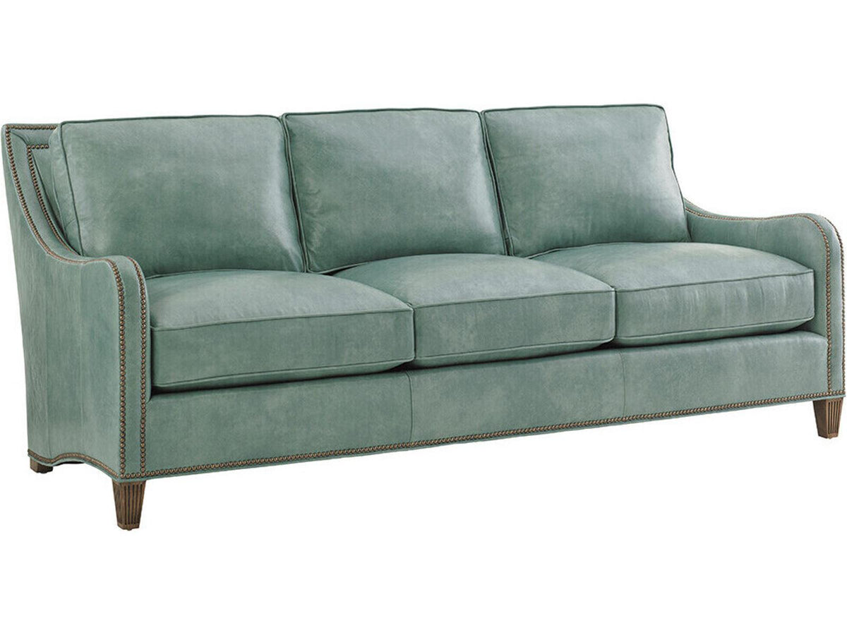 Twin Palms Koko Leather Sofa