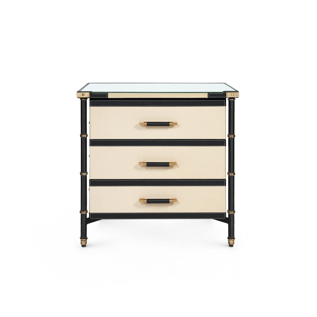 Villa & House Toulon 3-Drawer Side Table