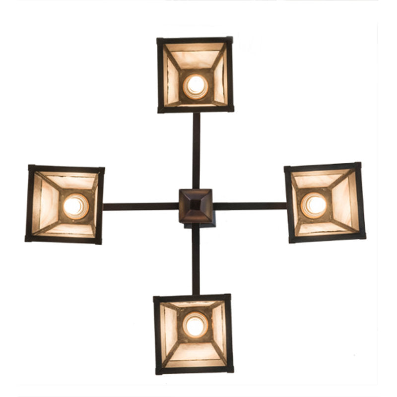 T" Mission" 4 - Light Chandelier