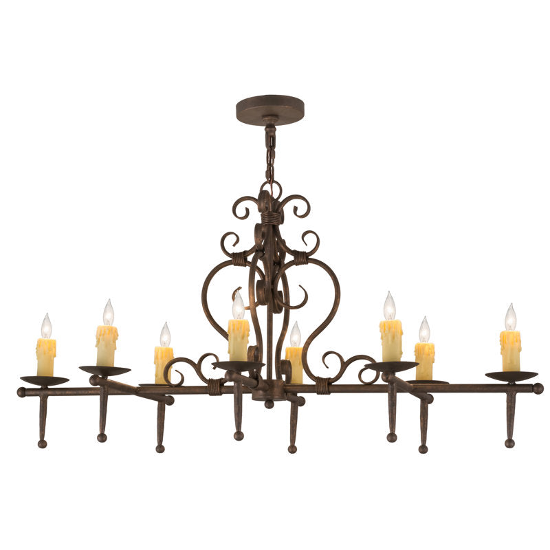 Tadley 8 - Light Chandelier