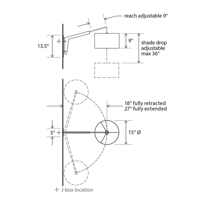 Talea 1 - Light Swing Arm