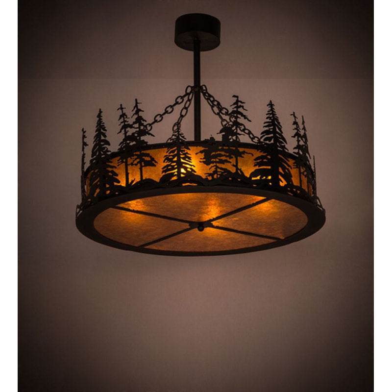 Tall Pines 4 - Light Chandelier