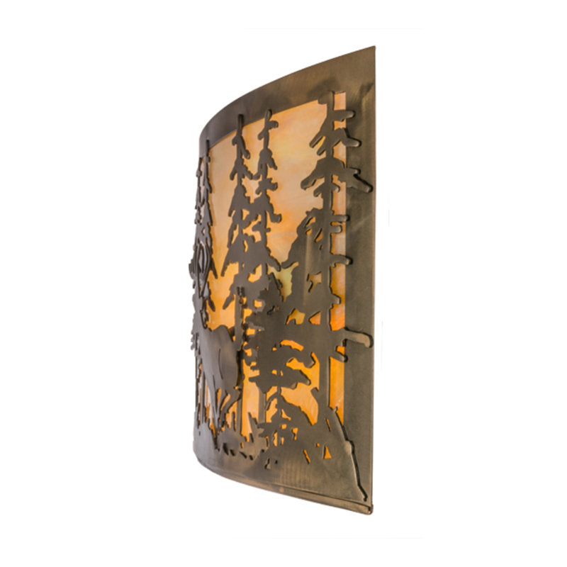 Tall Pines 4 - Light Flush Mounted Sconce