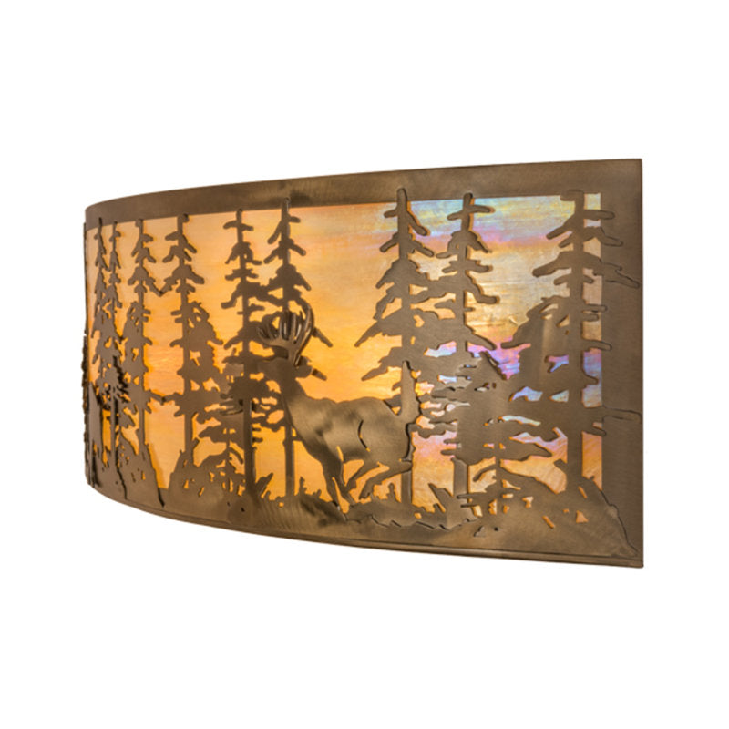 Tall Pines 4 - Light Flush Mounted Sconce