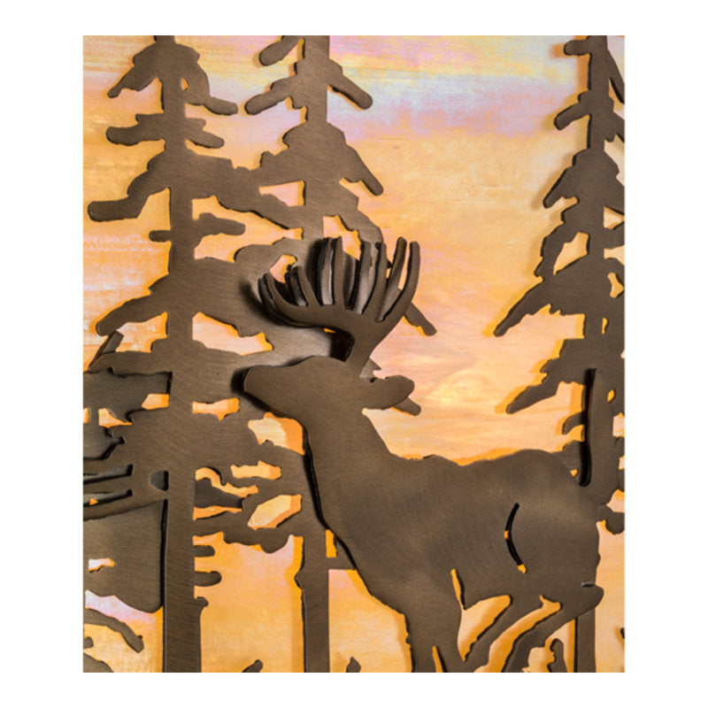 Tall Pines 4 - Light Flush Mounted Sconce