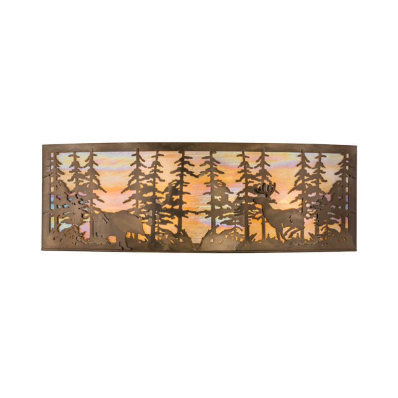 Tall Pines 4 - Light Flush Mounted Sconce