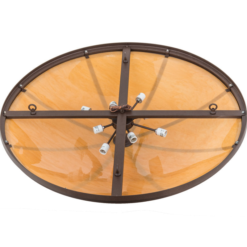 Tamarind 8 - Light Semi Flush Mount