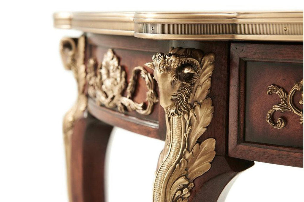 Theodore Alexander Ram's Head Console Table