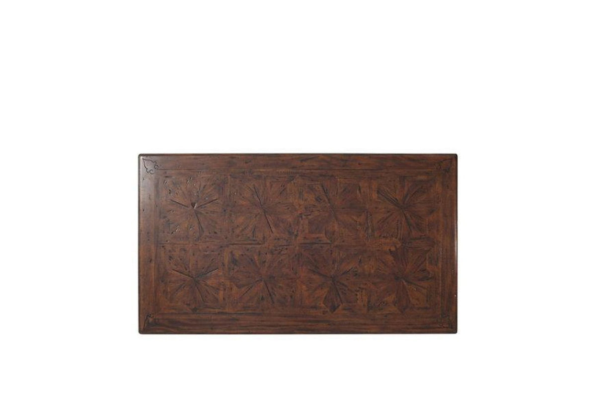 Theodore Alexander The Rustic Parquetry Cocktail Table